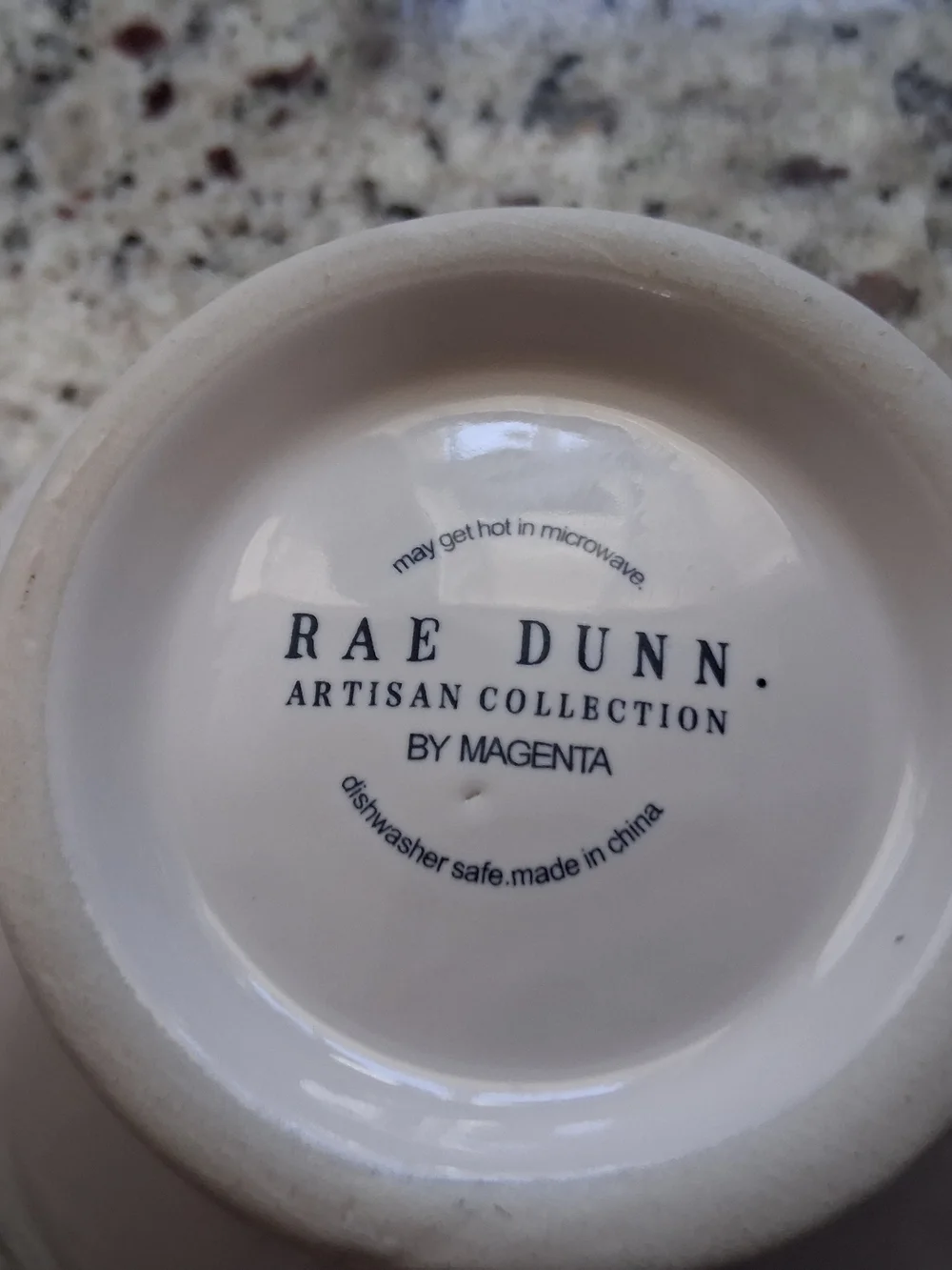Rae Dunn Yellow and Pink Interior Ceramic Bowls Set of 2 Sunshine Good Morning